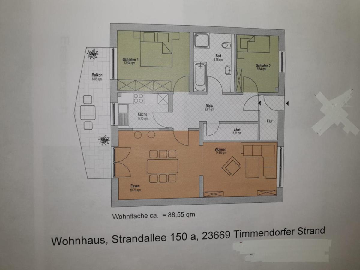 Strandallee 150a Apartment *